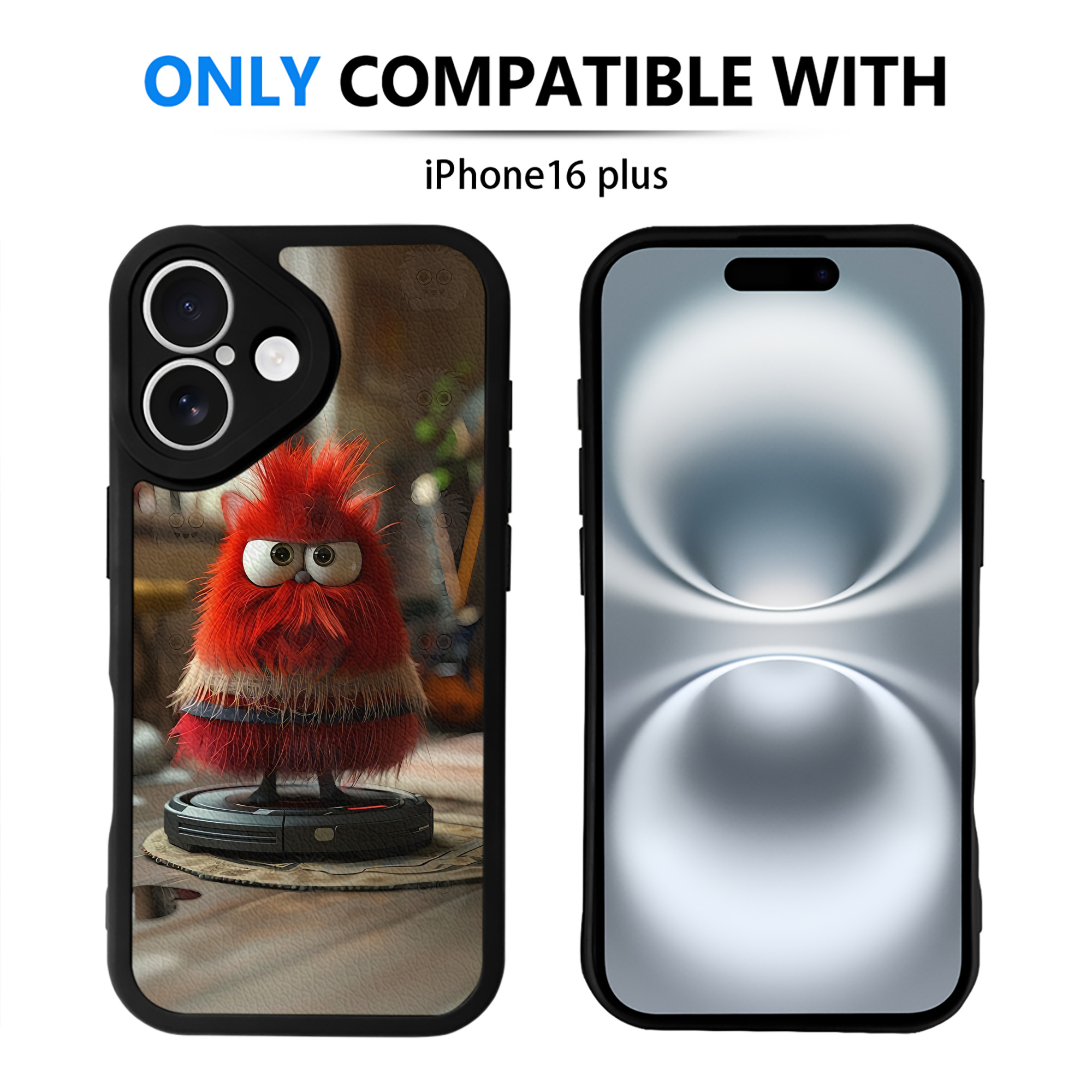 （画像用） Angry Birds アングリーバード 【iPhone 16シリーズ対応】シリコンスマホケース（レザー調） 材質：シリコン